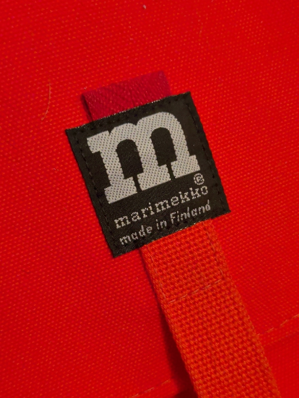 Marimekko Red Messenger Bag - Picture 2 of 5